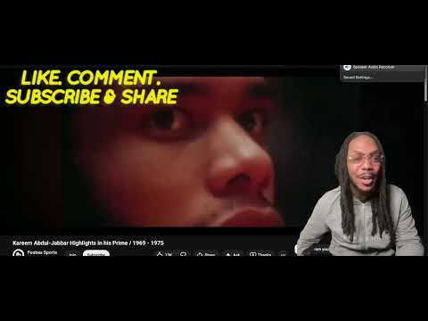 TRIZZY REACTS TO Kareem Abdul-Jabbar Highlights in his Prime / 1969 - 1975!!! THE SKY HOOOOK!!