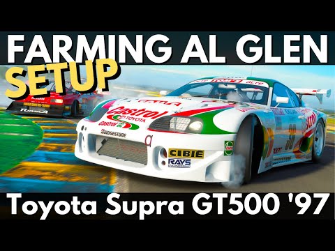 ANDIAMO A VINCERE AL GLEN | GT7 TOYOTA SUPRA GT500 '97 | GRAN TURISMO 7 WTC 800 SETUP E STRATEGIA - YouTube