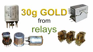29.59g Gold from relays RES 9 & RES 22