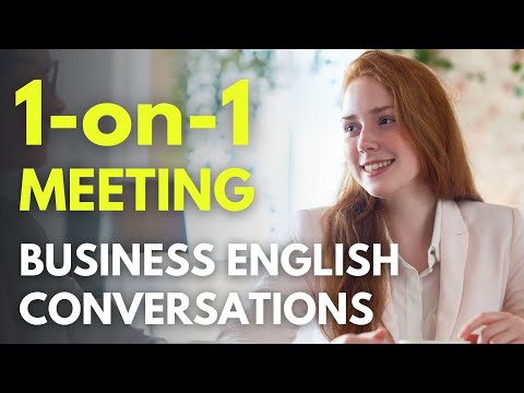 1on1 Today? Build Rapport, Agenda, And Feedback In A Productive Dialogue - Business English [BEL166]