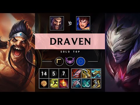 Draven Top vs Garen - EUW Master Patch 25.18