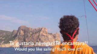 preview picture of video 'Navegacion- Sailing-diving-tourism- tenerife 4'