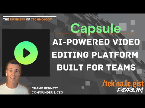 Capsule - The AI-powered video editing platform Built For Teams