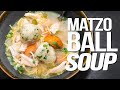 EASY MATZO BALL SOUP RECIPE (THE COMFORT FOOD OF MY PEOPLE !) | SAM THE COOKING GUY