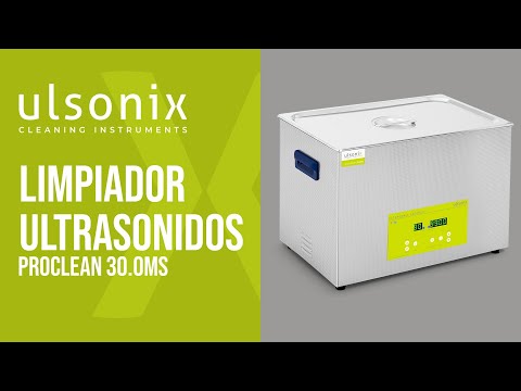 vídeo - Limpiador ultrasonidos - 30 litros - 600 W