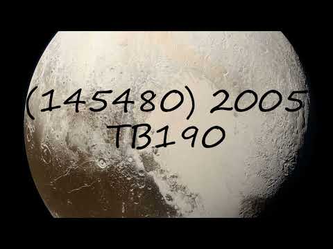 How to pronounce (145480) 2005 TB190?