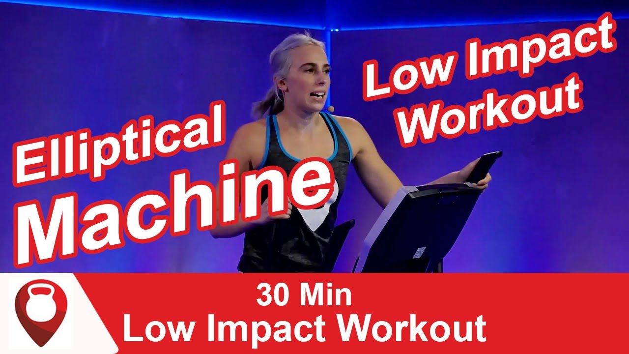 30 Min Elliptical Machine Low Impact Workout | Fitscope Studio - YouTube