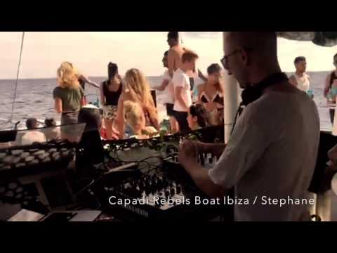 Stephane @ Capadi Rebels Boat Party, Ibiza
