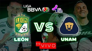 #EnVivo 🦁 Club León  🆚 Pumas UNAM🔴// Narración Deportiva