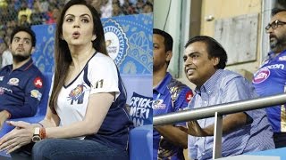 IPL 2017: मैच देखने पहुंचे मुकेश अंबानी, देखें MI vs RPS मैच के इंटरेस्टिंग फोटोज