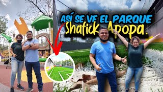 Así se ve remodelado el parque SHAFICK, en Apopa - ¿Por qué no ha sido inaugurado? 😳