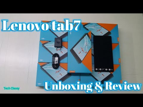 Lenovo Tab7 Unboxing | Lenovo Tab 7 Review | Lenovo Tab 7 In Details