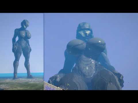 [sfm giantess] Halo tech suits