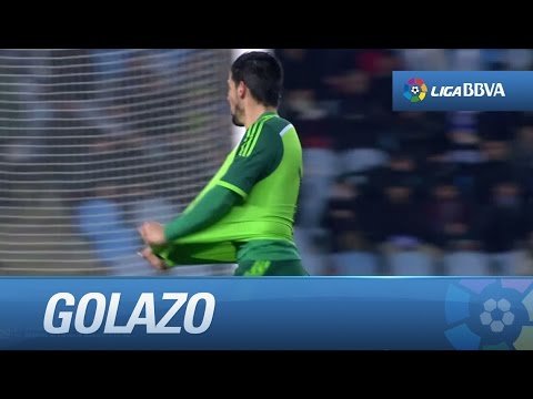 Golazo de Nolito (1-1) en el Real Sociedad - Celta de Vigo