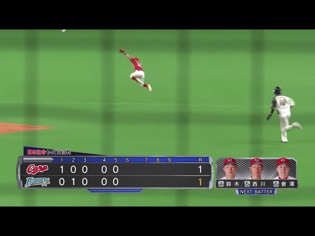 【5回裏】ファイターズ・大田 カープ・菊池の好守備にヒットを阻まれる… 2019/6/13 F-C