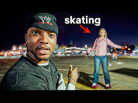 Yonna Goes Roller Skating With YourRAGE!