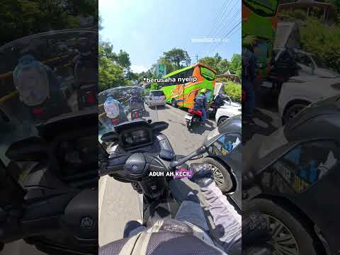 Jogja udah penuh banyak tragedii, kalian gausah kesini😭 #silvadmy #touring #xmaxv3