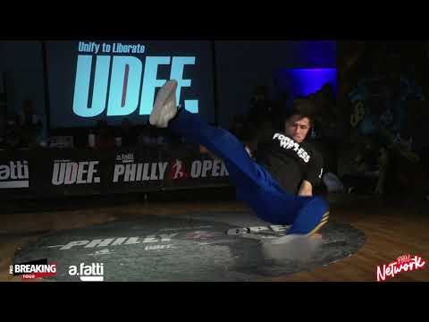 Tony T-Bags Vs Kastrito - Top 32 - Afatti Philly Open - Pro Breaking Tour - B-Boy Network