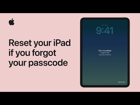 Forgot Passcode On Ipad