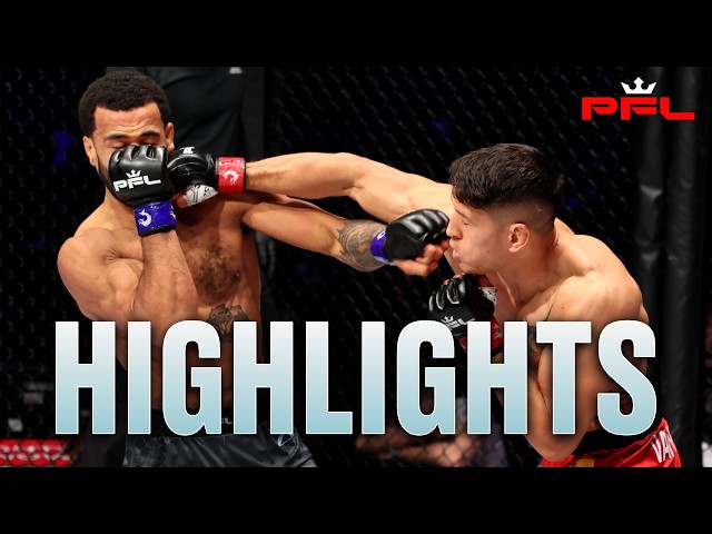 PFL Madrid Full Fight Highlights | Van Steenis vs Edwards 2 + McKee vs Borics