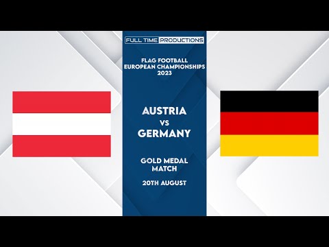 Austria vs Germany - Flag Football European Championships 2023 Men's Gold Final Highlights