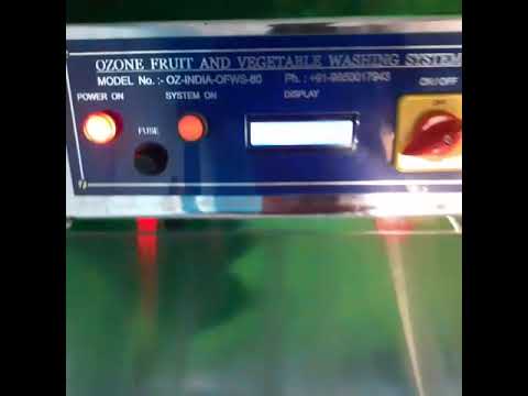 Ozone  Vegetables and Fruits washing systems  MANUFACTURER