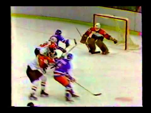 Flyers Bob Froese great save vs NYR 3 17 84