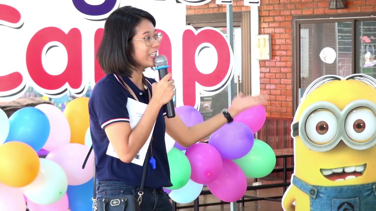 English Camp for Kindergarten Mini Bilingual Programs Classroom.