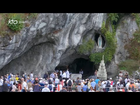 Chapelet du 14 septembre 2022 à Lourdes