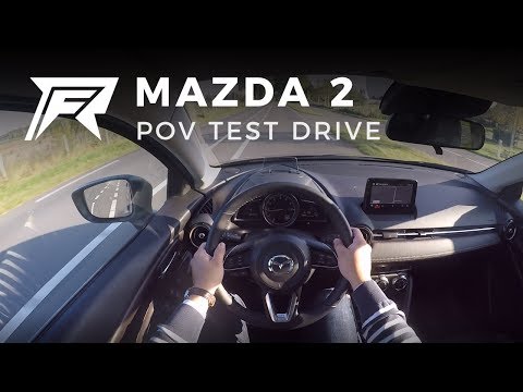 2017 Mazda 2 SkyActiv-G 90 - POV Test Drive (no talking, pure driving)