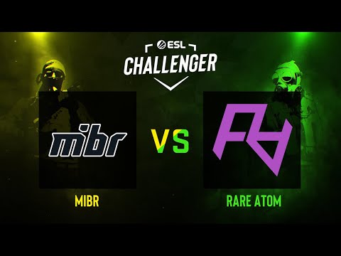 MIBR vs Rare Atom | Map 2 Overpass | ESL Challenger Valencia 2022 - Group B
