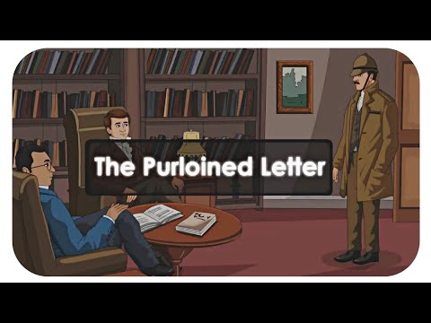 The Purloined Letter by Edgar Allan Poe | Animated Story | Study Assistant #Story3