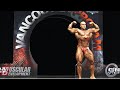 Lukas Osladil Posing (3rd in Open) | 2019 Vancouver Pro