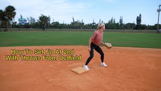How To Cover 2nd With Throws From Outfield