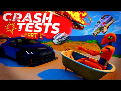 Ultimate Car Wipeout Challenge #1 - BeamNG.drive | [Galex Drive]