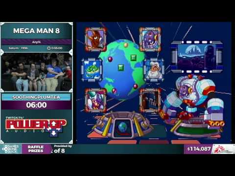 Mega Man 8 by soothingplumtea in 0:56:20 - SGDQ2016 - Part 31