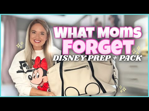 Disney Packing Checklist for Moms | What We Always Forget