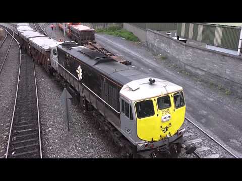 Irish Rail 086 + Tara Mines - 081 + IWT Liner - North Wall.