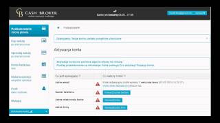 Cash Broker - Trzy proste kroki - krok pierwszy
