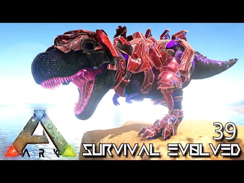 ARK: SURVIVAL EVOLVED - ROBOT & INFERNAL TEK REX !!! ETERNAL PROMETHEUS TUNGUSKA E39