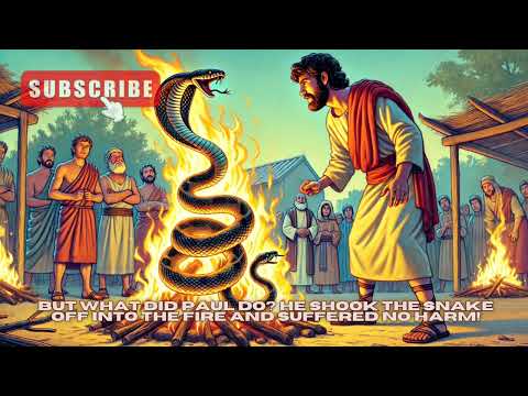 Paul, the Viper, and God's Miraculous Protection! (Acts 28:1-6)
