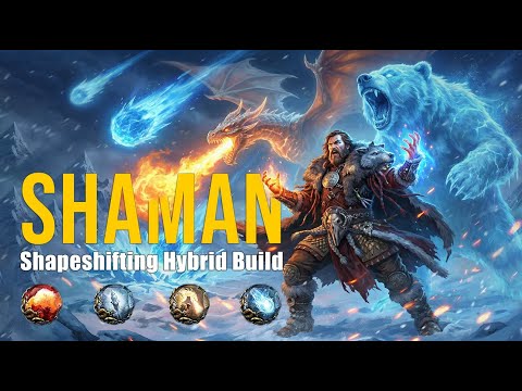 [PoE 2] Shaman Attack-Spell Hybrid Build | CoEA Comet + Herald of Ice Chains (Patch 0.4)