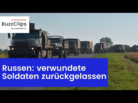 Cherson: Russen lassen offenbar verwundete Soldaten zurück