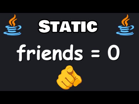 Learn the STATIC keyword in 8 minutes! 🤝