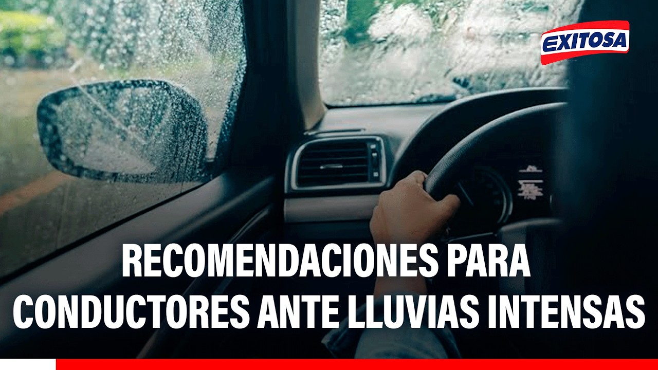 🔴🔵 Recomendaciones para los conductores si intentan cruzar por una vía o camino inundado