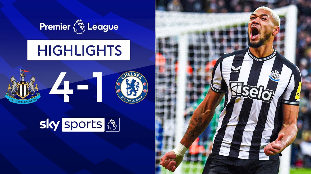 Newcastle 4-1 Chelsea - Premier League