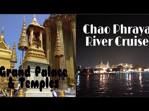 BANGKOK part 2 |GRAND PALACE | CHAO PHRAYA PRINCESS CRUISE | EMERALD BUDDHA |  RECLINING BUDDHA |