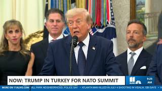 Trump heads to NATO summit with Ukraine in focus
