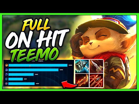 *FULL ON HIT TEEMO* BUILD DOES WAY TOO MUCH DAMAGE (INSTANT ONE-SHOTS) - League of Legends