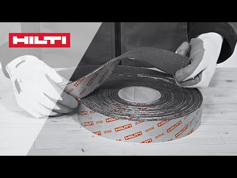 HOW TO install Hilti CP 648-E and CP 648-ER  firestop wrap - UL